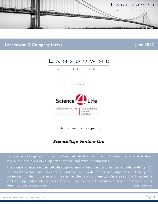 Lansdowne & Company News Juni 2017